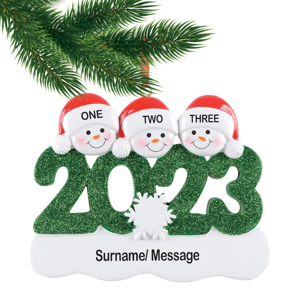 2023 Ornament - 3 Figures