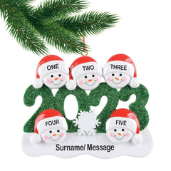 2023 Ornament - 5 Figures