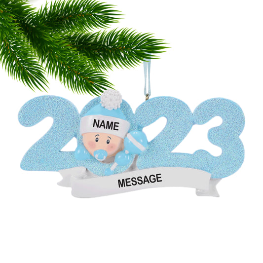 My First Christmas 2023 - Blue