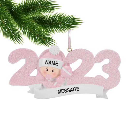 My First Christmas 2023 - Pink