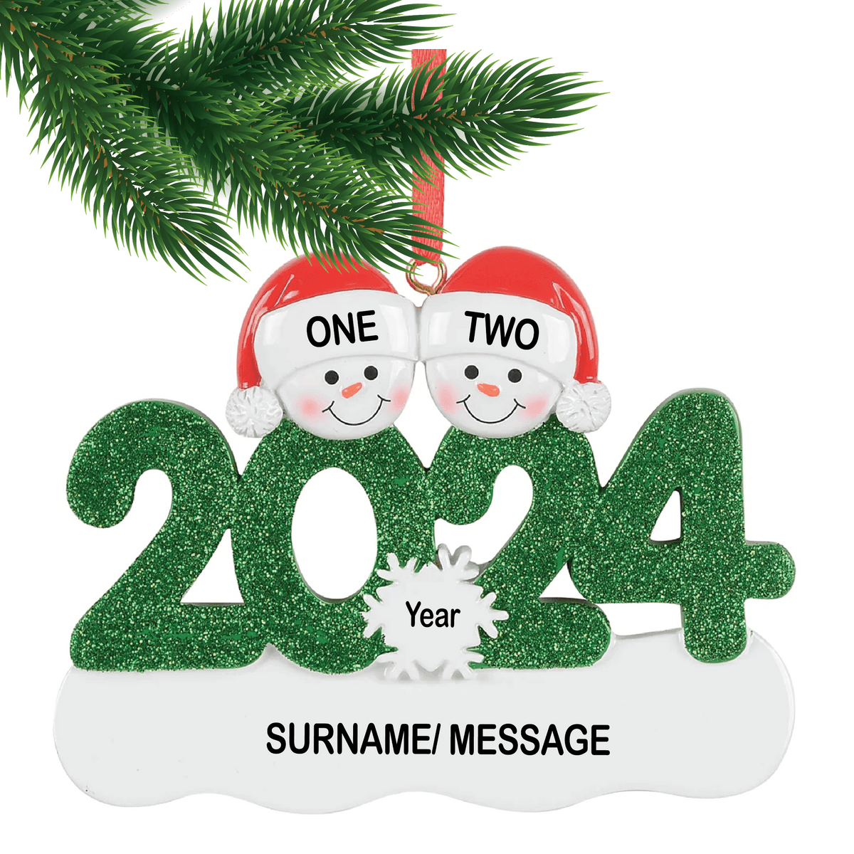 2024 Ornament - 2 Figures