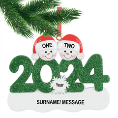 2024 Ornament - 2 Figures