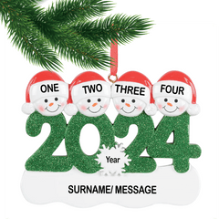 2024 Ornament - 4 Figures