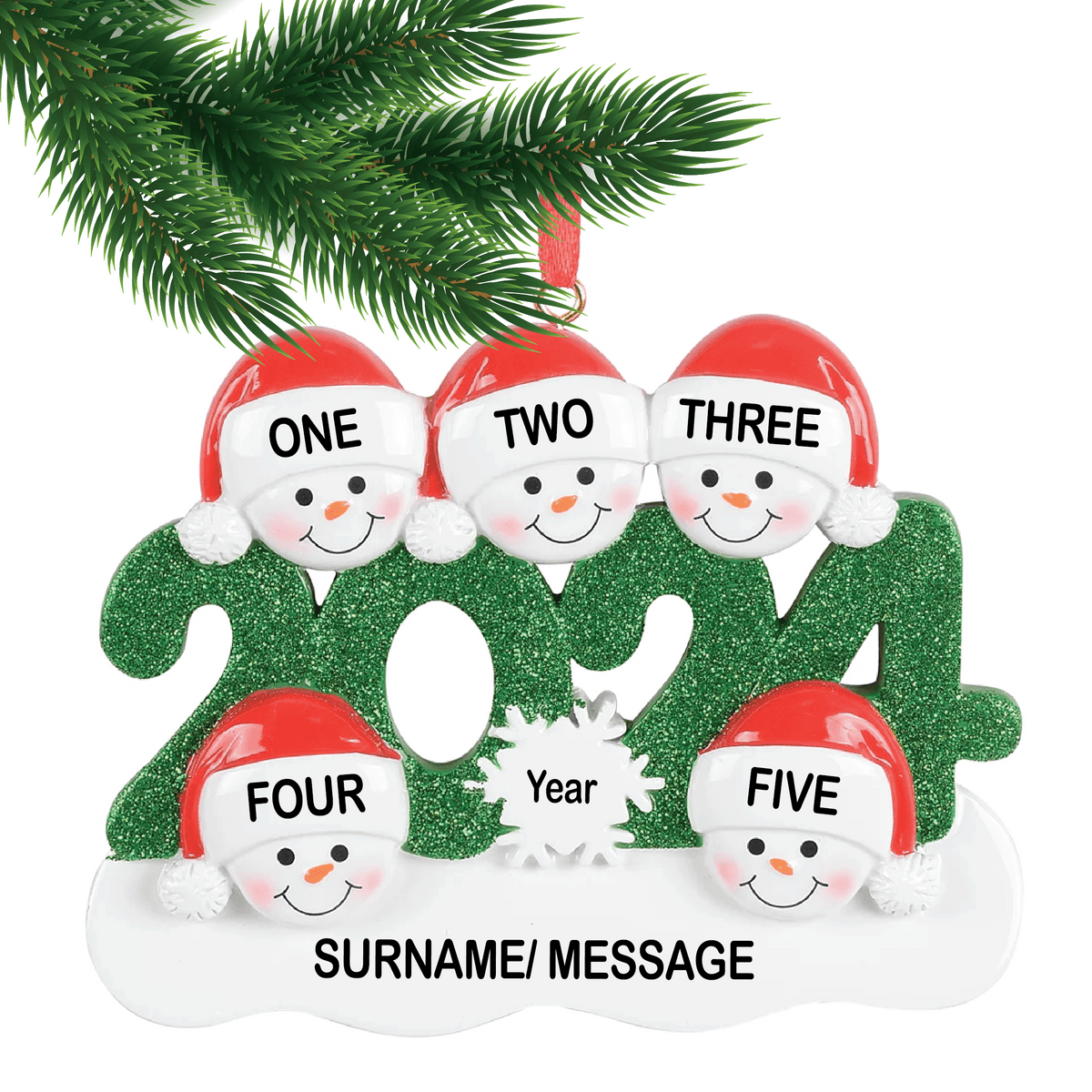 2024 Ornament - 5 Figures