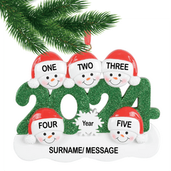 2024 Ornament - 5 Figures