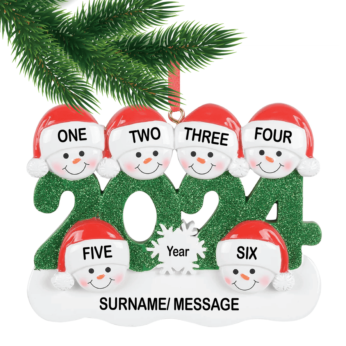 2024 Ornament - 6 Figures