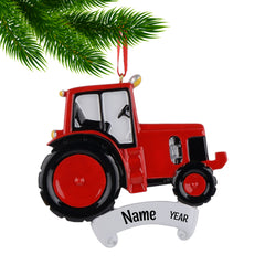 Red Tractor Ornament