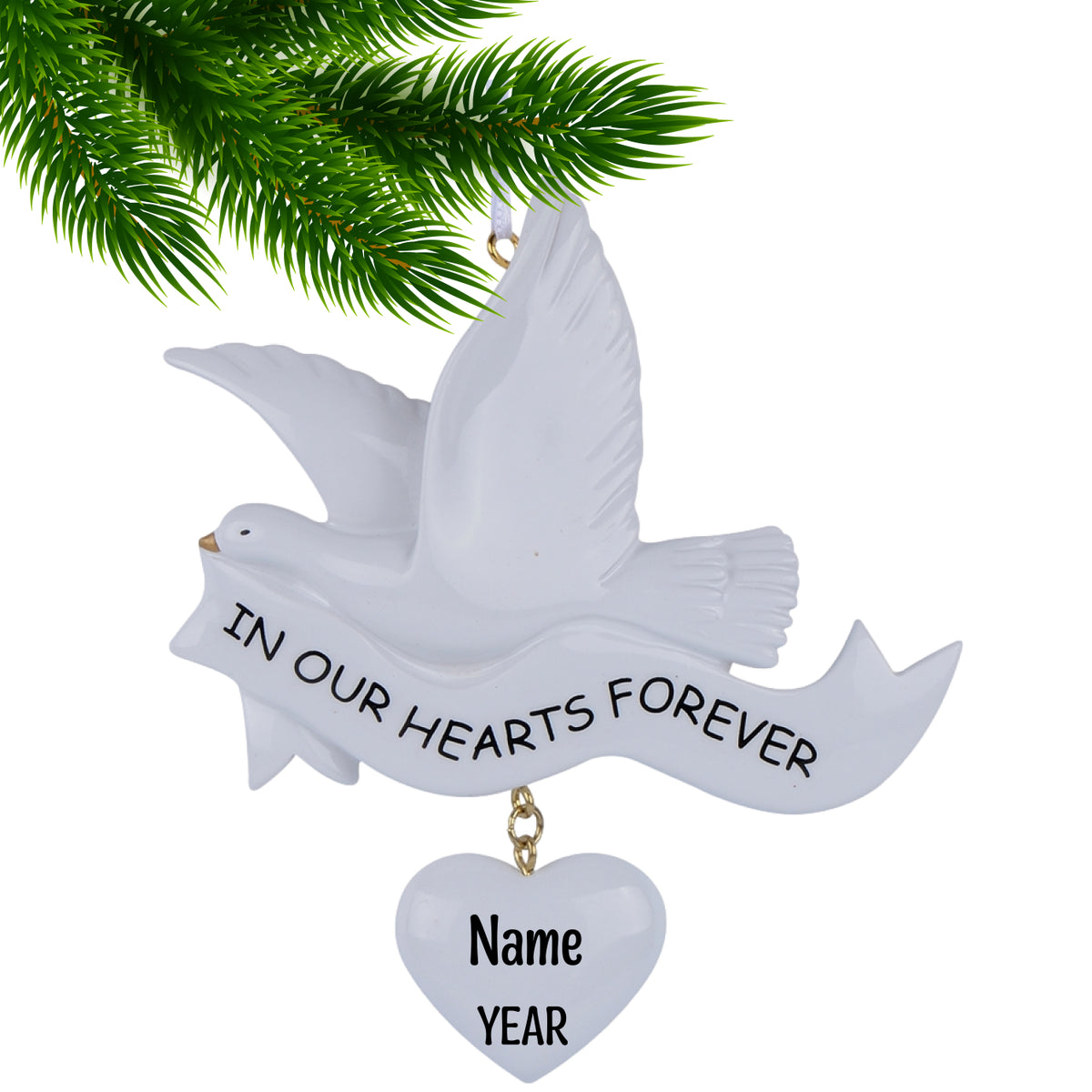 In Our Hearts Forever Ornament