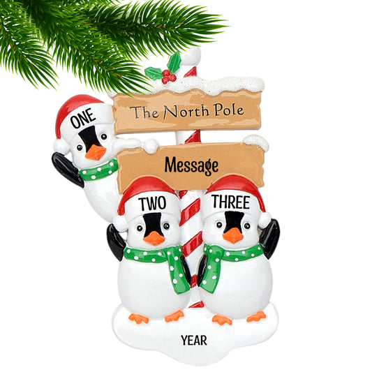 The North Pole - 3 Figures