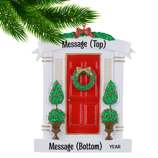 Red Door Ornament