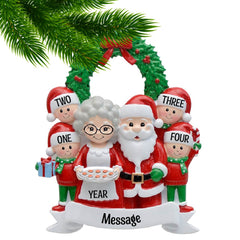 Santa & Mrs Claus with Four Children